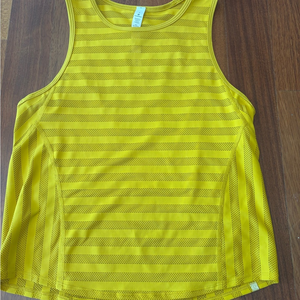 Lululemon Yellow Tank Top- Size 2